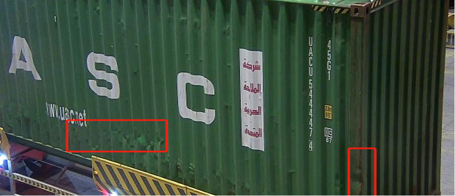 集装箱残损示例2